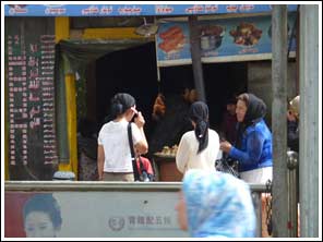 straatbeeld Kashgar