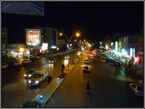 Kerman bij avond