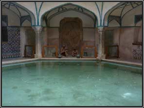 Interieur badhuis