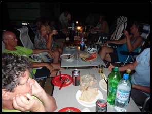 Jarizeh-ye Qeshm eiland: gezellige BBQ van Tonijn en garnalen