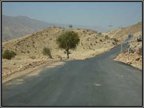 landschap van zuidwest Iran
