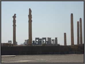Skyline van Persepolis