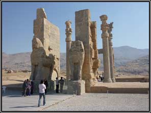 Persepolis: restanten van de toegangspoort