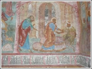 fresco's in de kerk