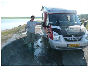 Ingrid was de camper