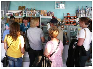 Winkel in Kishir op het eiland Olchon
