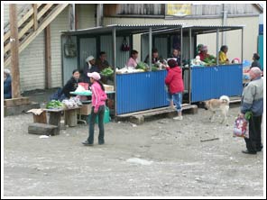 Markt in Arshan