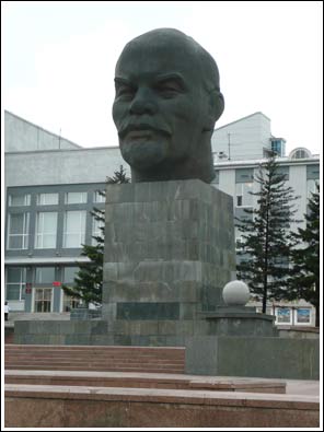 Grootste Lenin kop van Rusland in Ulan Ude