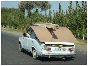 transport met de Lada