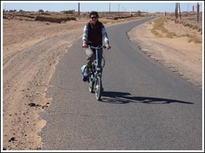 fietstocht naar Ouled Driss