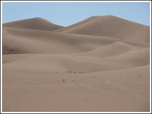 zandduinen van Erg Chegaga