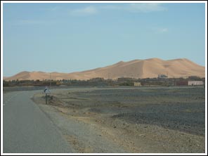 de duinen van Merzouga zijn in zicht!