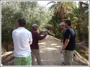 rondleiding door oase Gheris